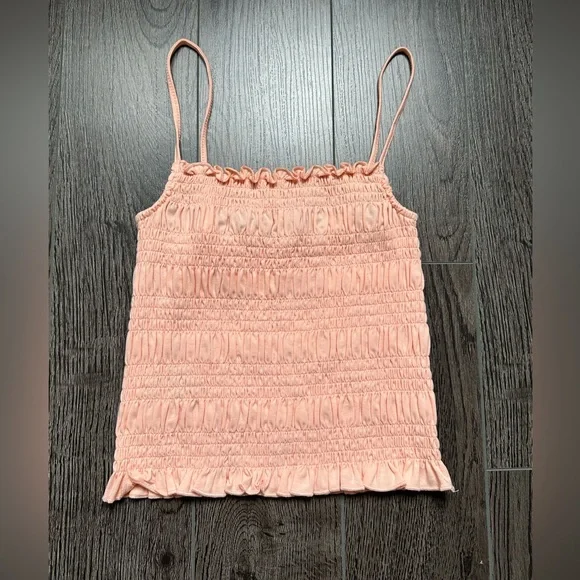 BCBGeneration Smocked Cami - Picture 3 of 4